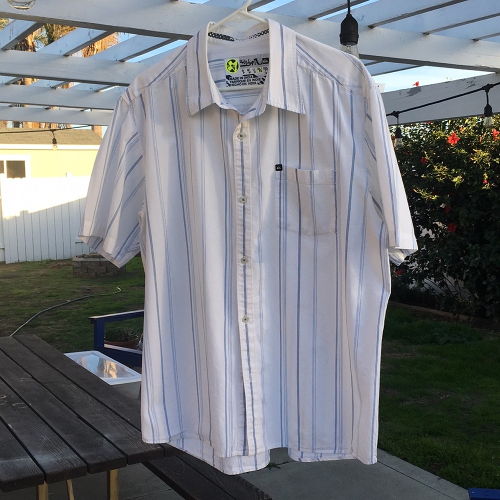 Quicksilver button down